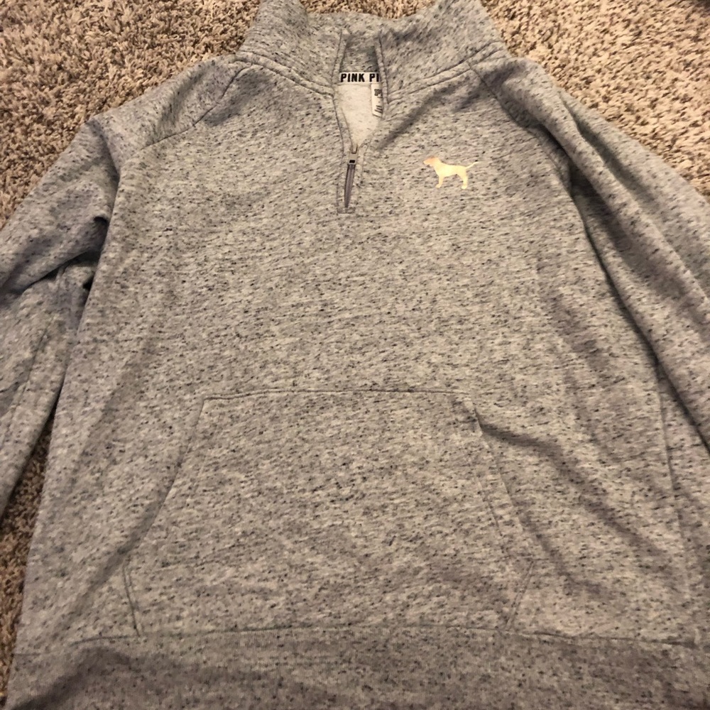 VS Pink Quarter Zip